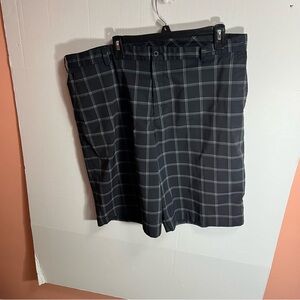 Nike Golf Shorts Plaid Mens Size 40 Athletic